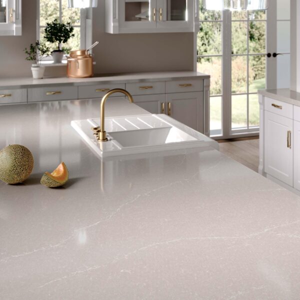 silestone desert silver