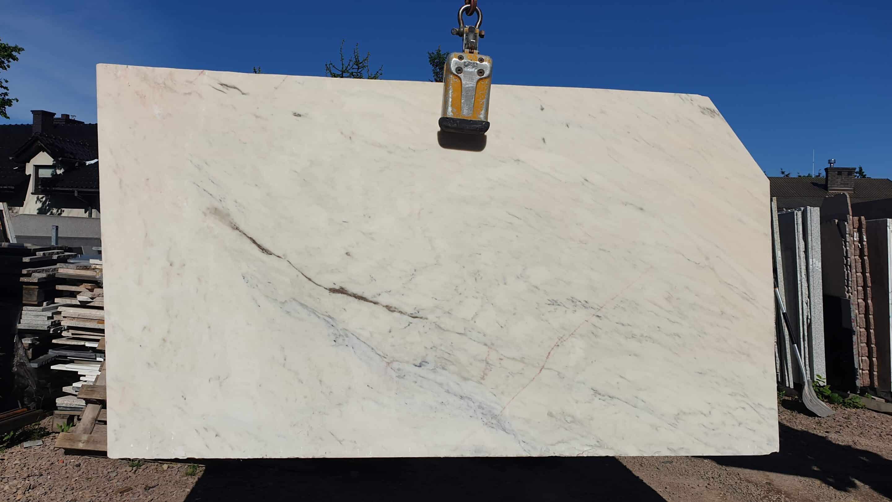 MARMUR Alpine White 2 marmur Alpine White (slab)