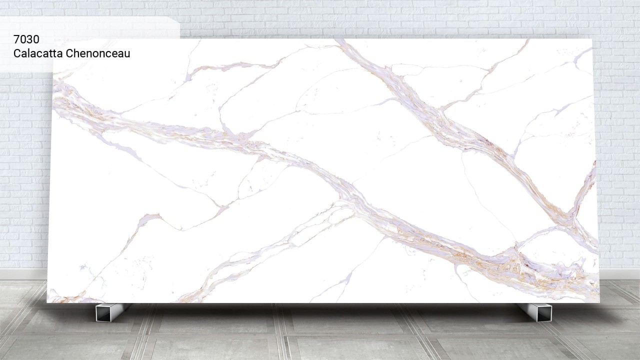 AVANT QUARTZ 7030 Calacatta Chenonceau 2 AVANT QUARTZ 7030 Calacatta Chenonceau - obrazek 2