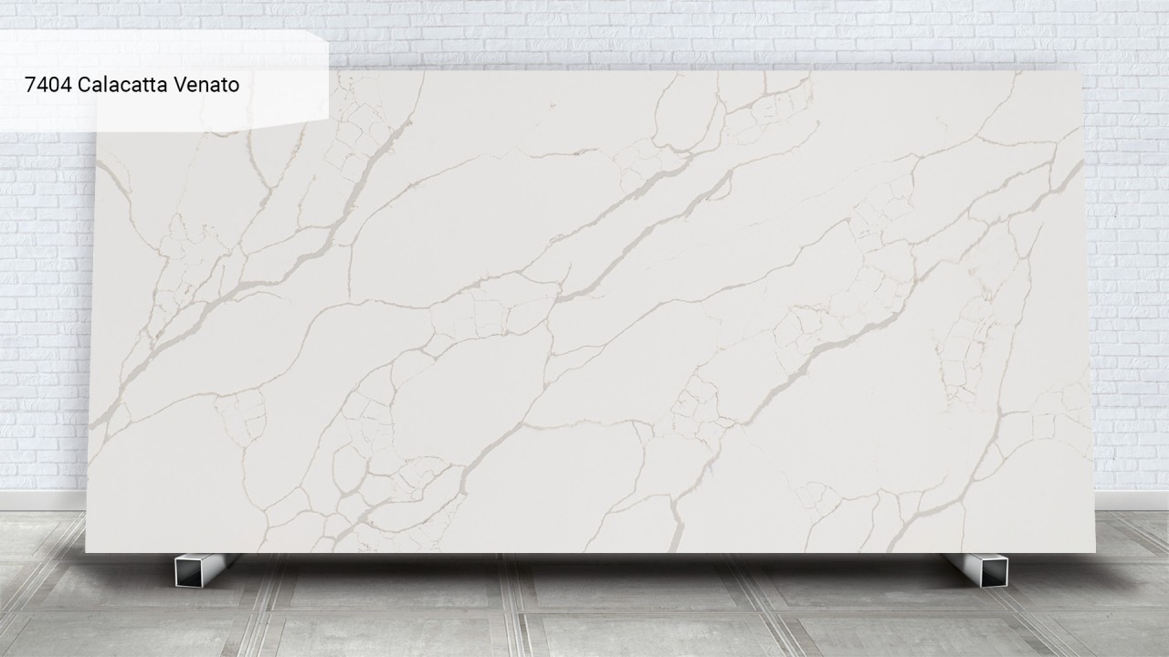 AVANT QUARTZ 7404 Calacatta Venato 2 AVANT QUARTZ 7404 Calacatta Venato - obrazek 2
